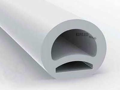 Round T20D-2 LED Strip Silicone Tube